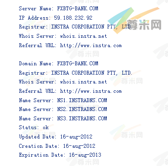 域名fxbtg-bank.com的whois信息